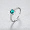 Cushion Cut Sterling Silver Engagement Ring Journee